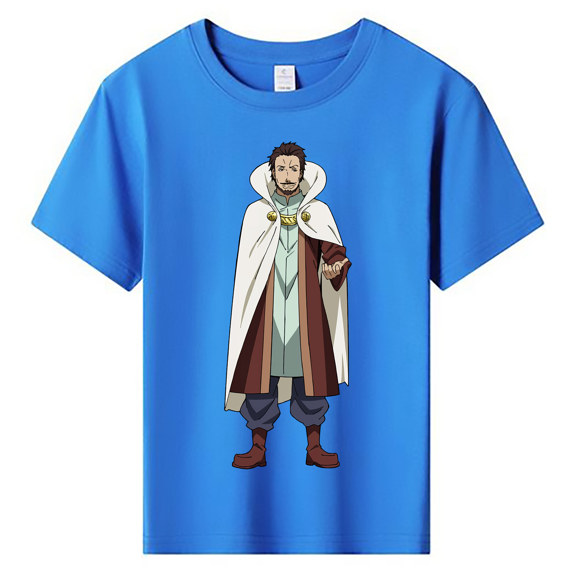 （画像用） 転スラ Regarding Reincarnated to Slime 綿100％キッズTシャツ（フロントプリント）
